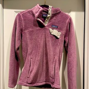 Women's snap neck Fleece Pullover